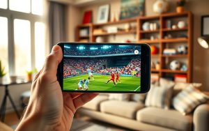 Apps um Fußballspiele live auf dem Handy zu sehen